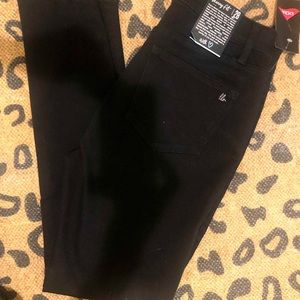LulaRoe Solid Denim Black Skinny Jeans - NWT sz: 28